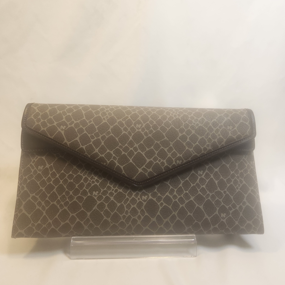 Nina Ricci Vintage Giraffe Pattern Clutch
